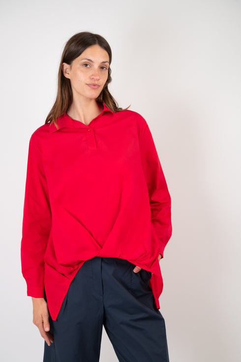 Camicia con trama frontale Giulia